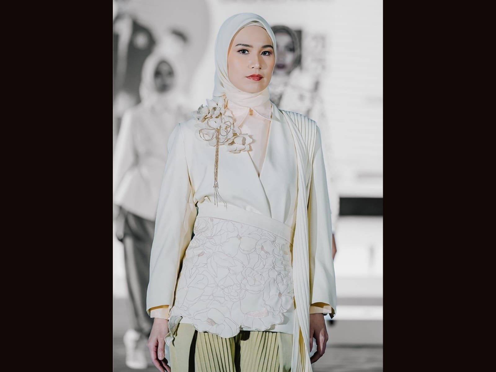 Salah satu koleksi dari Jenna & Kaia yang akan tampil di JMFW 2025.