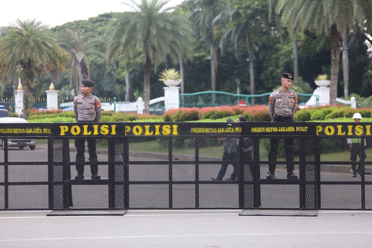 Ilustrasi - Sebanyak 1.477 personel gabungan diterjunkan untuk mengamankan aksi unjuk rasa dari elemen masyarakat di Kawasan Patung Kuda