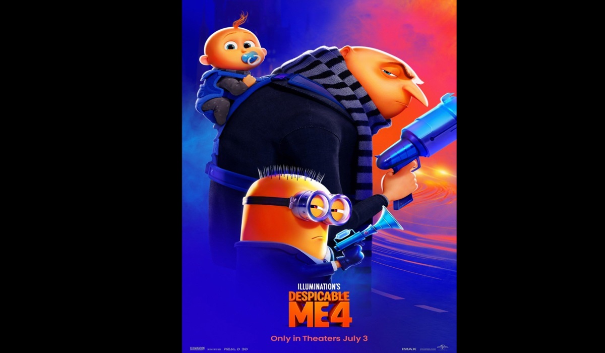 Poster film Despicable Me 4