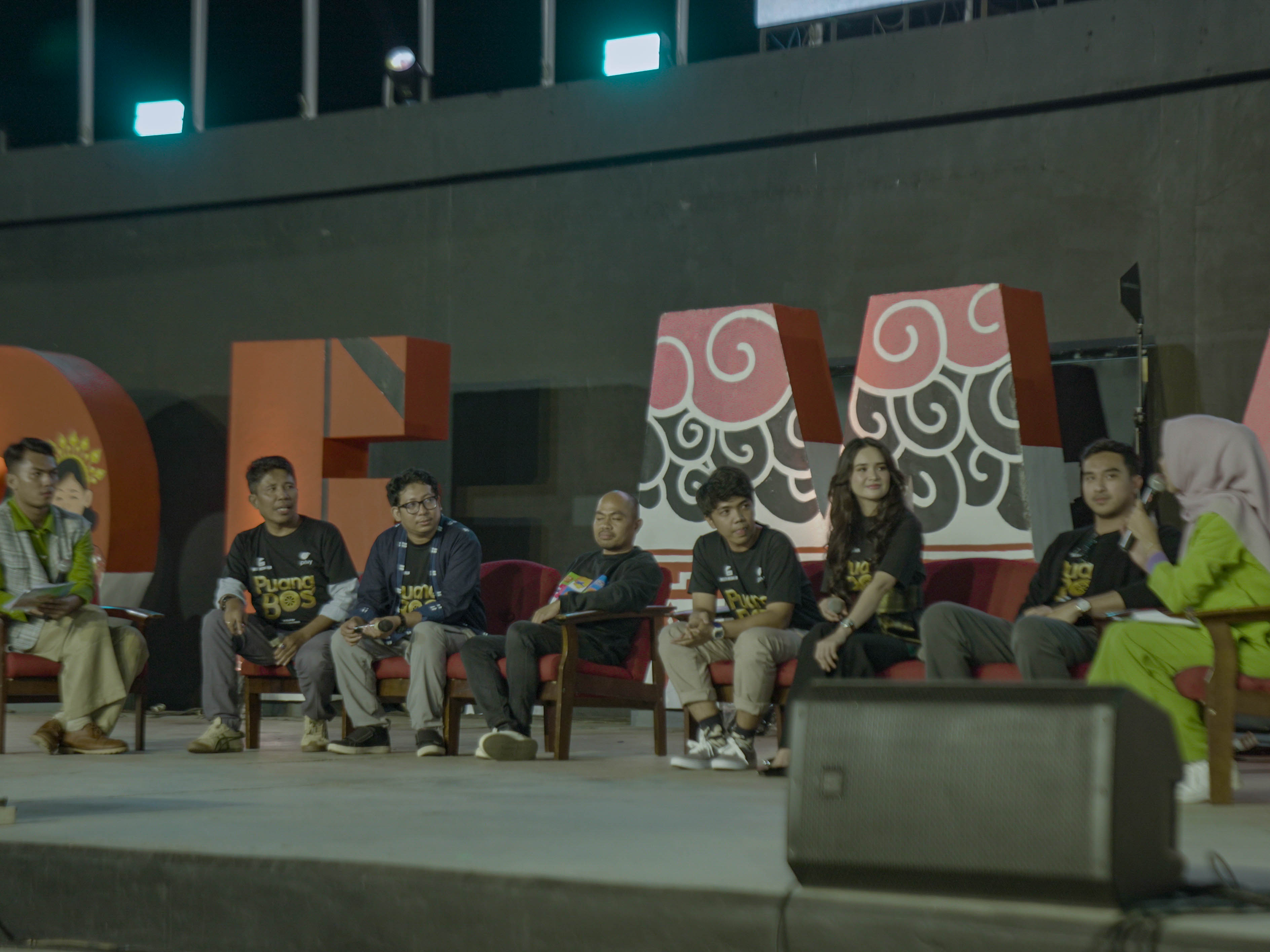 Sesi meet and greet Film Puang Bos