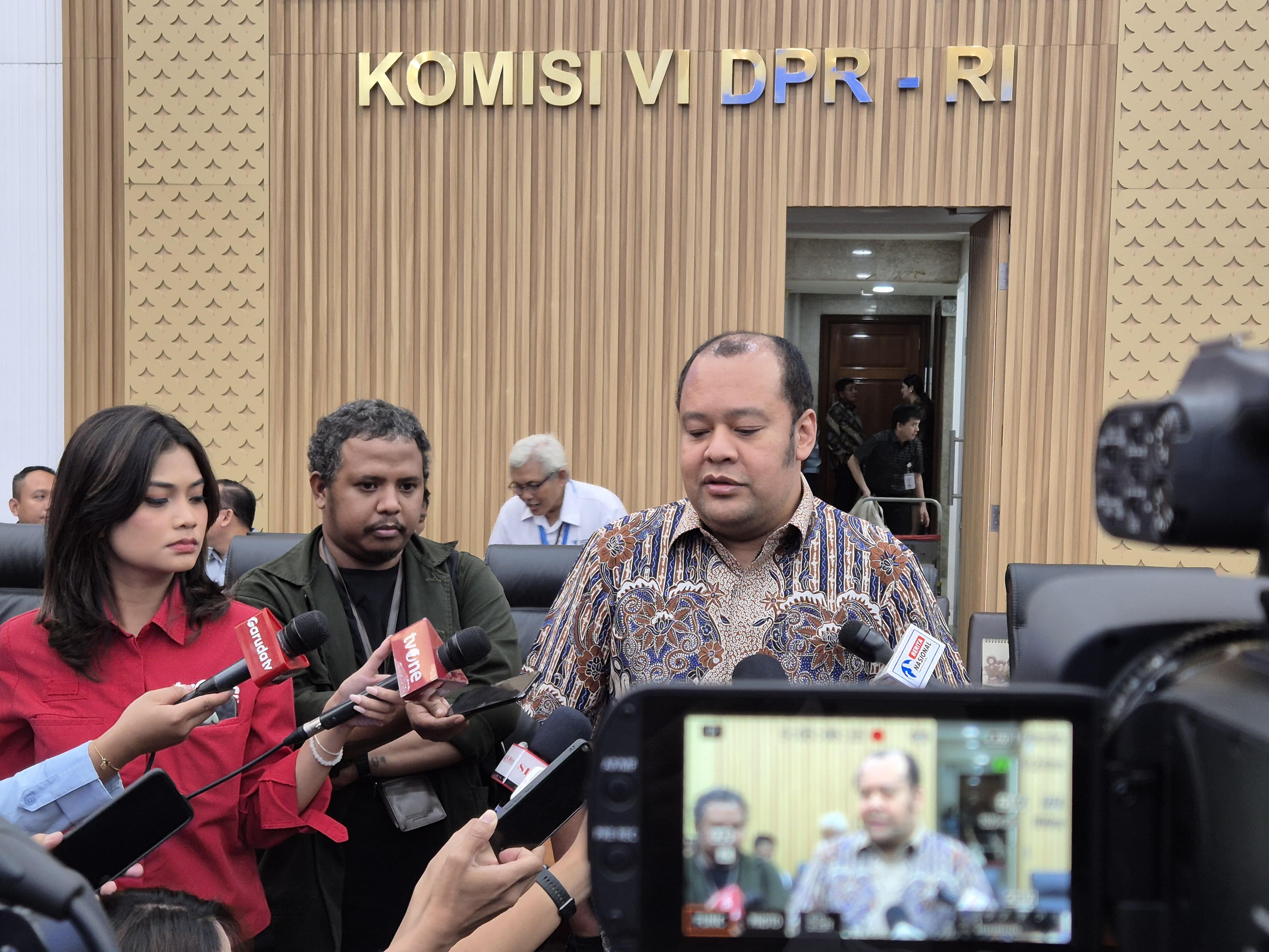 Wakil Ketua Komisi VI DPR RI fraksi Partai Gerindra Mohamad Hekal