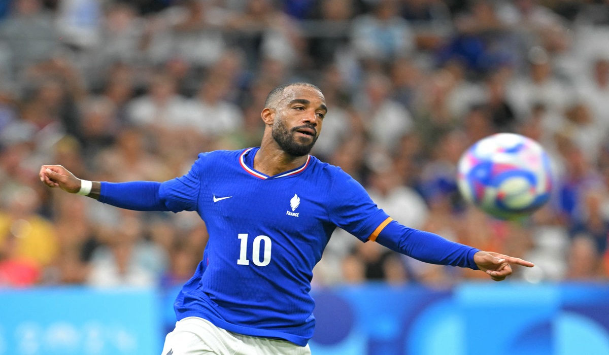 Kapten timnas Prancis di Olimpiade Paris 2024 Alexandre Lacazette