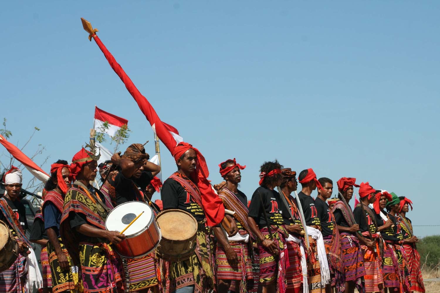 Ilustrasi - para veteran Timor Timur.