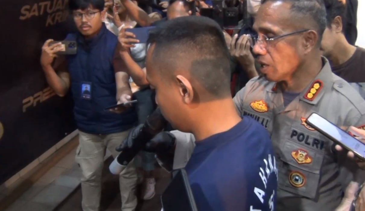 Pegawai PT KAI, pelaku pembunuhan terhadap istri sendiri di Jakarta Timur.