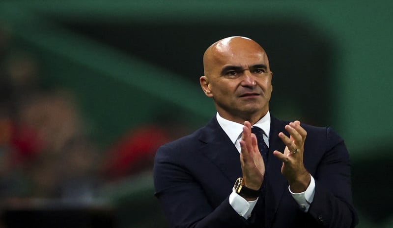Pelatih Portugal Roberto Martinez. 