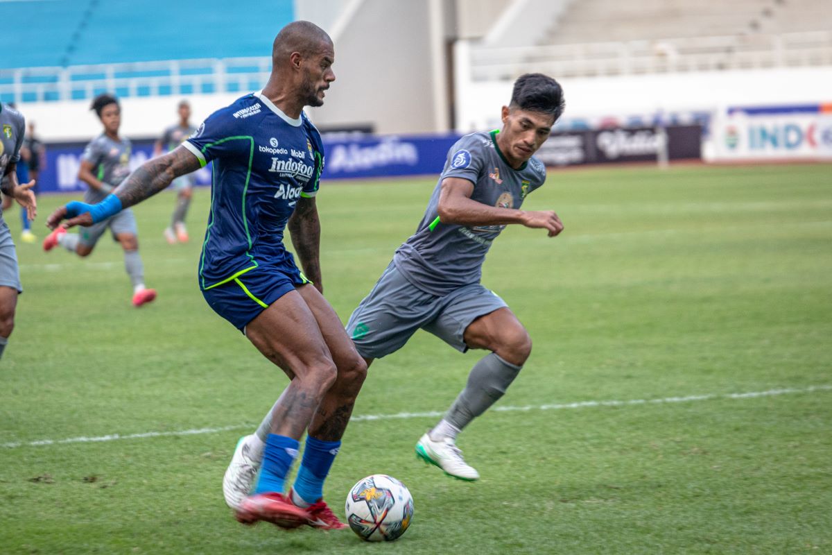 Penyerang Persib Bandung David da Silva