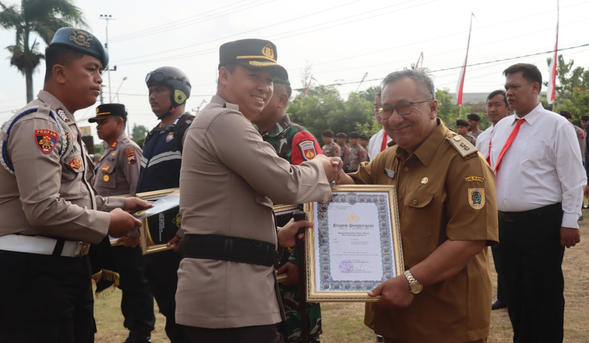 Berprestasi, Polres Klaten Beri Penghargaan kepada 38 Personel dan Mitra Polri