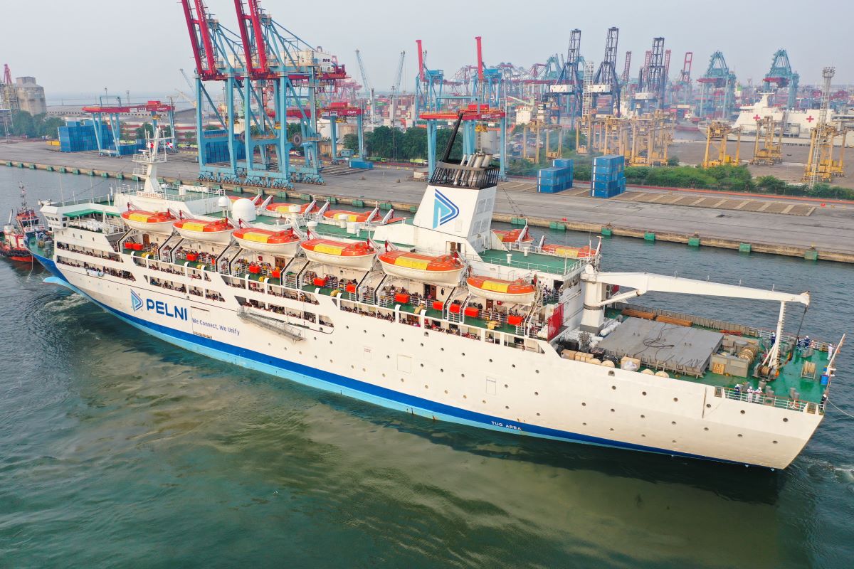 Ilustrasi kapal Pelni