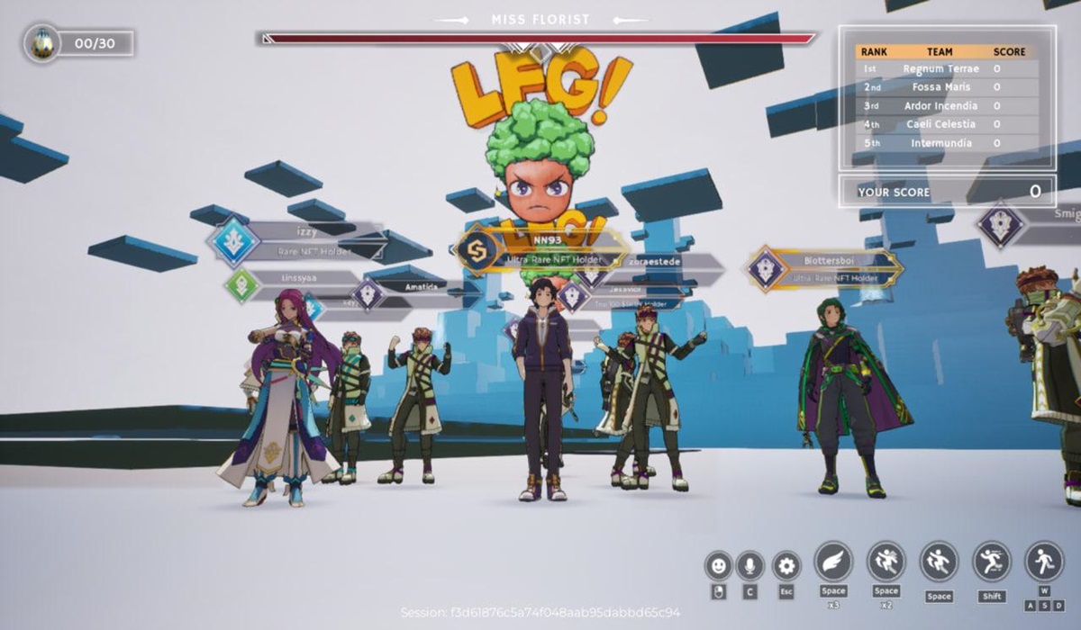 Tampilan gim Sekuya Saga