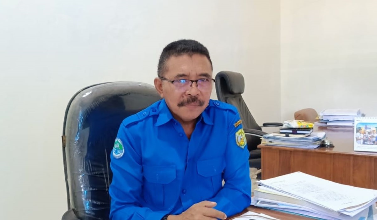 Direktur PDAM Wae Mbeliling Aurelius Hubertus Endo.