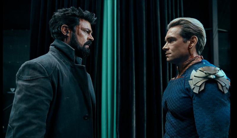 Cuplikan adegan dari serial The Boys. 