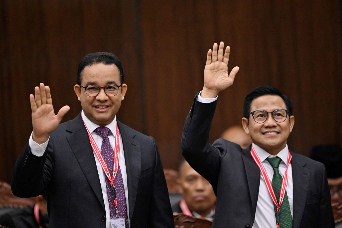 Anies Baswedan dan Muhaimin Iskandar