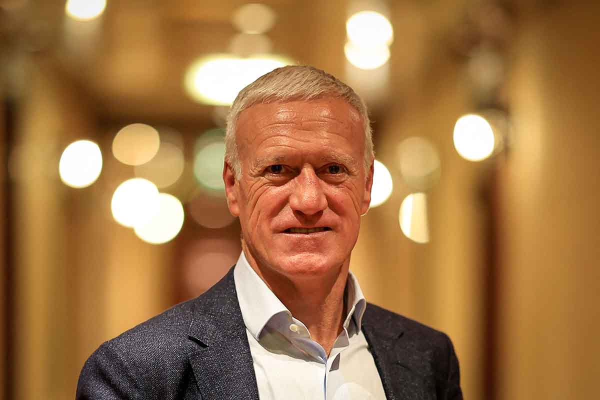 Pelatih timnas Prancis Didier Deschamps.