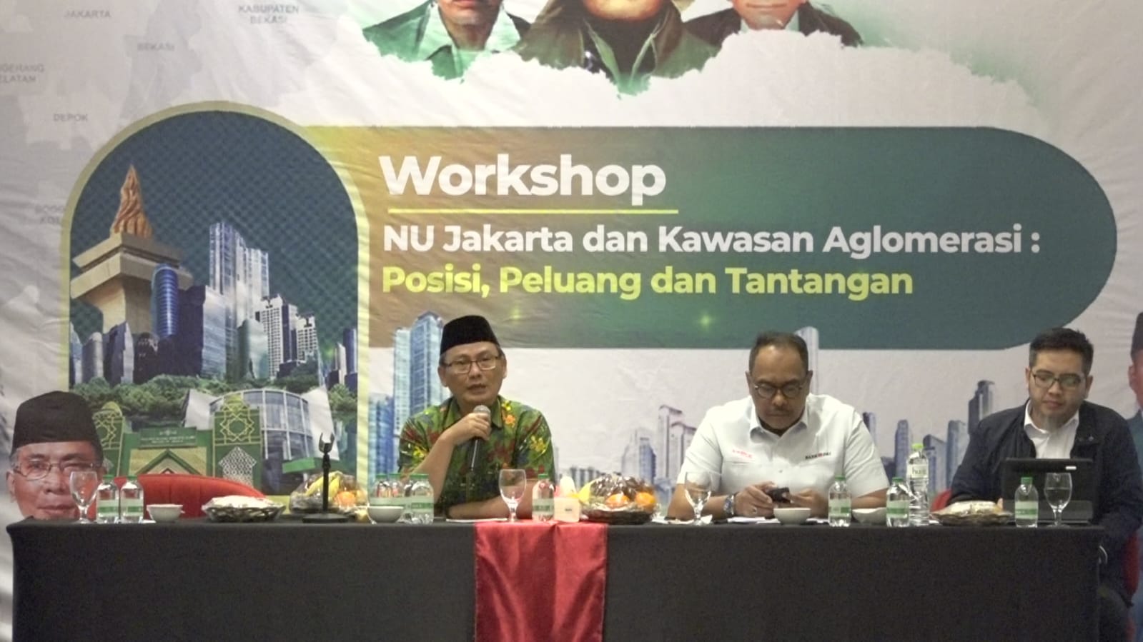 Workshop NU Jakarta dan kawasan aglomerasi posisi peluang dan tantngan pemindahan ibu kota