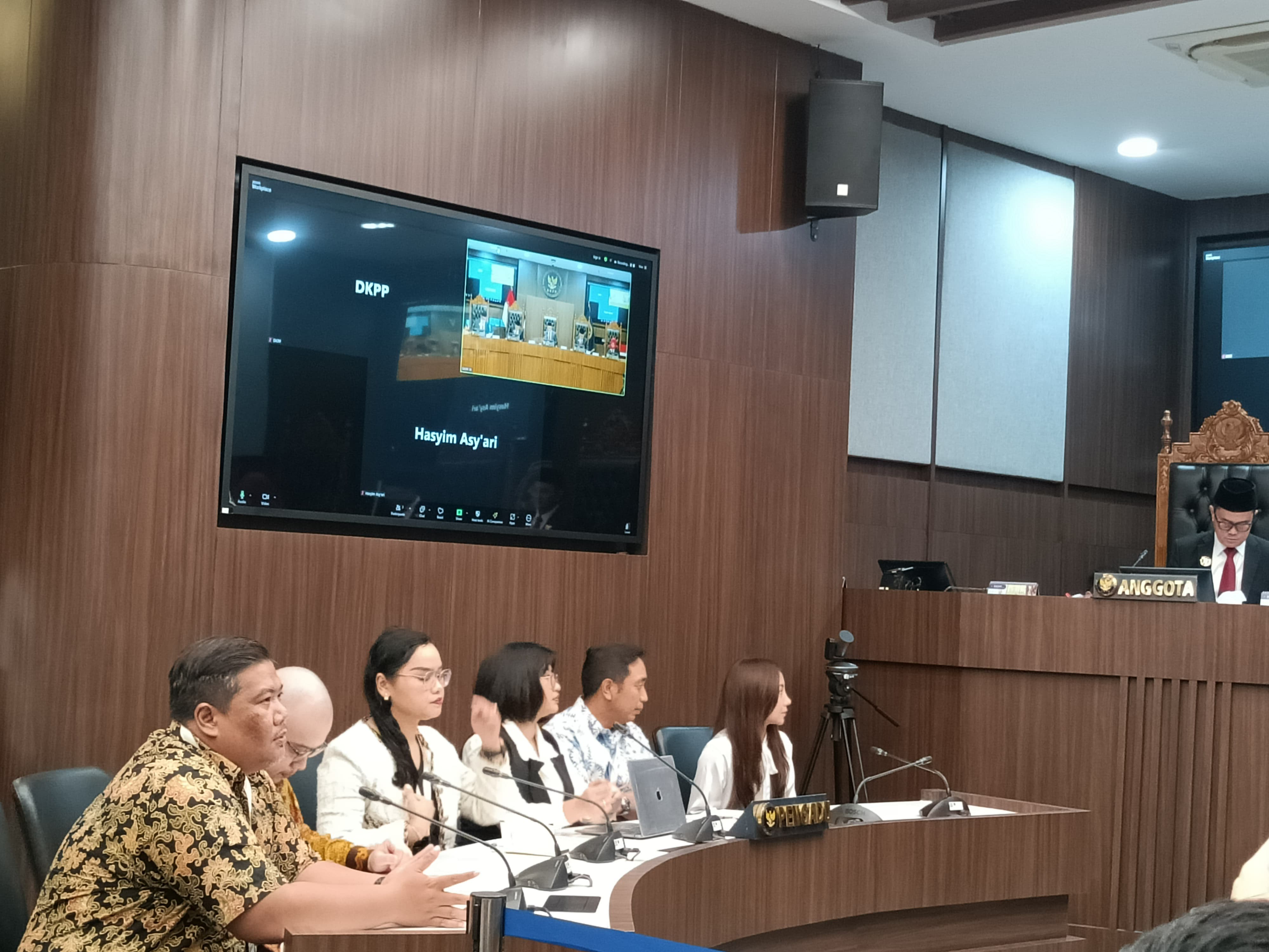 Ketua KPU Hasyim Asy'ari Hanya Datang Virtual saat Putusan Sidang Etik Dugaan Asusila