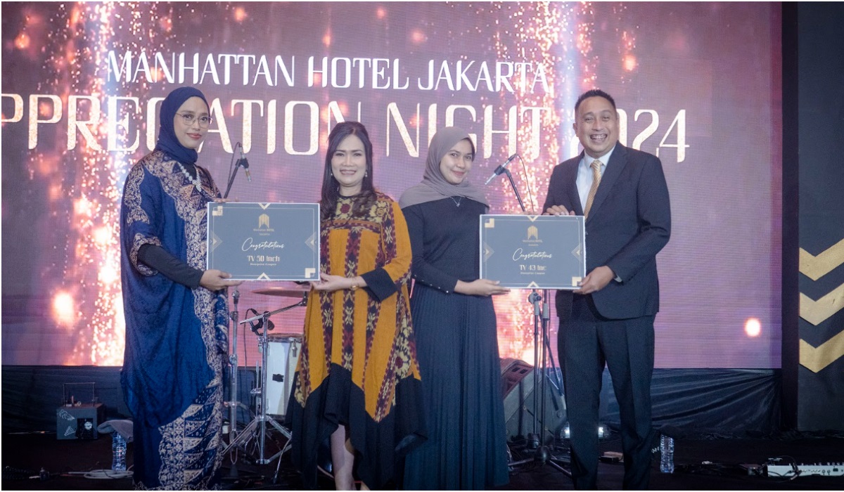 Manhattan Hotel Jakarta mengadakan Manhattan Appreciation Night pada Jumat, 28 Juni 2024, di Grand Capitol Ballroom. 