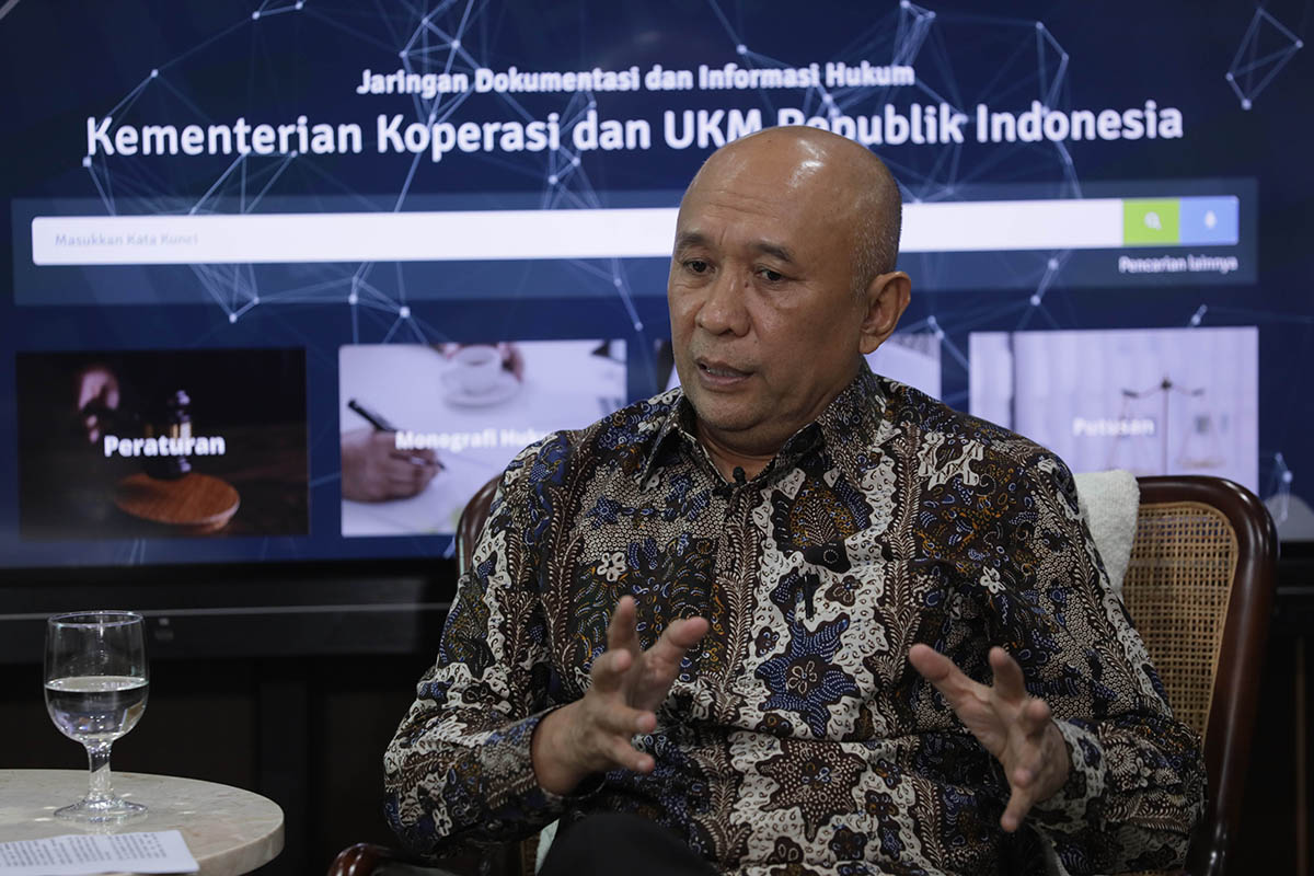 Menteri Koperasi dan UKM Teten Masduki.