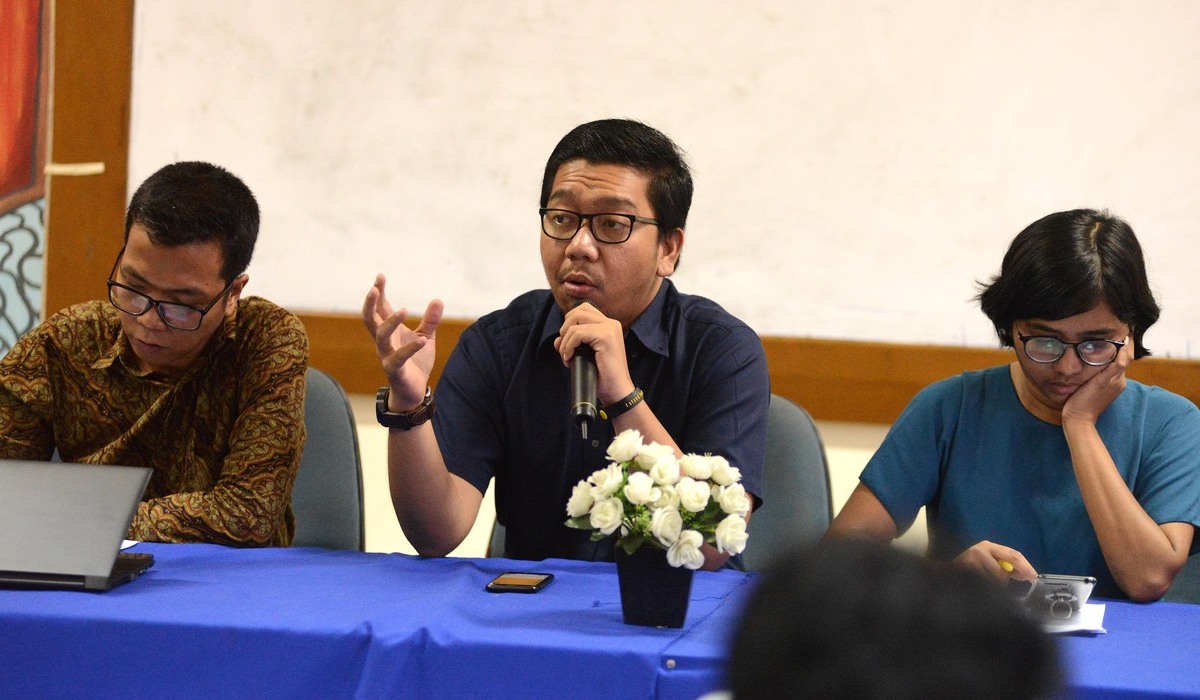 Peneliti dari ICW Kurnia Ramadhana