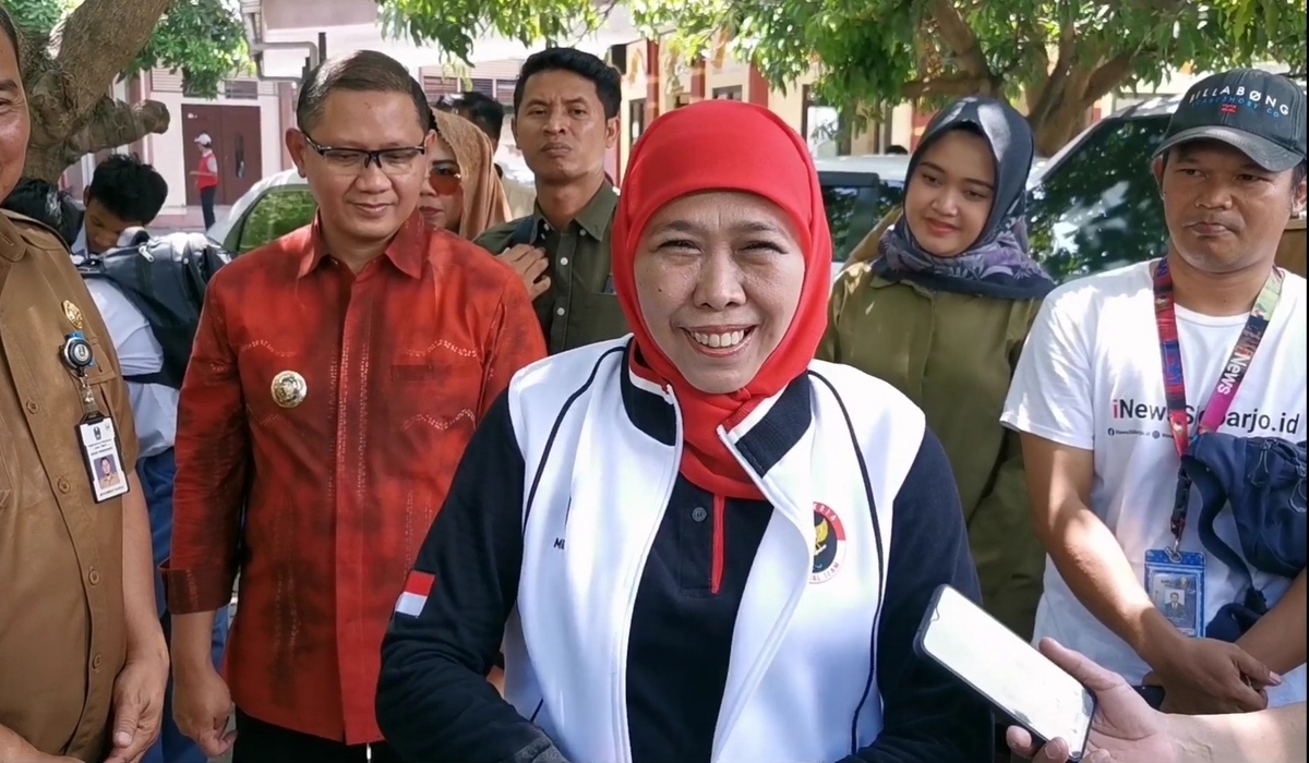 BAKAL cagub Pilkada Jatim, Khofifah Indar Parawansa.