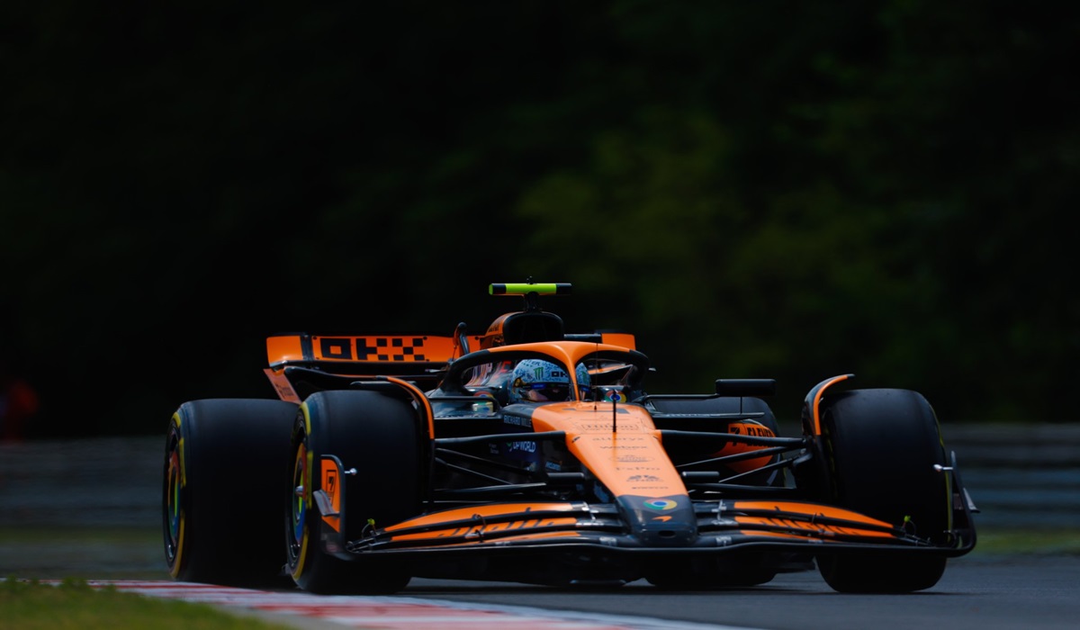 Pembalap McLaren Lando Norris