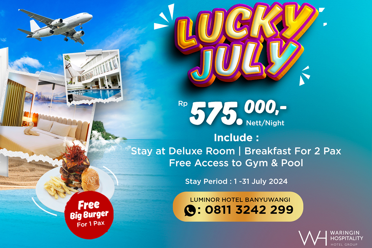 Promo Kamar Lucky July
