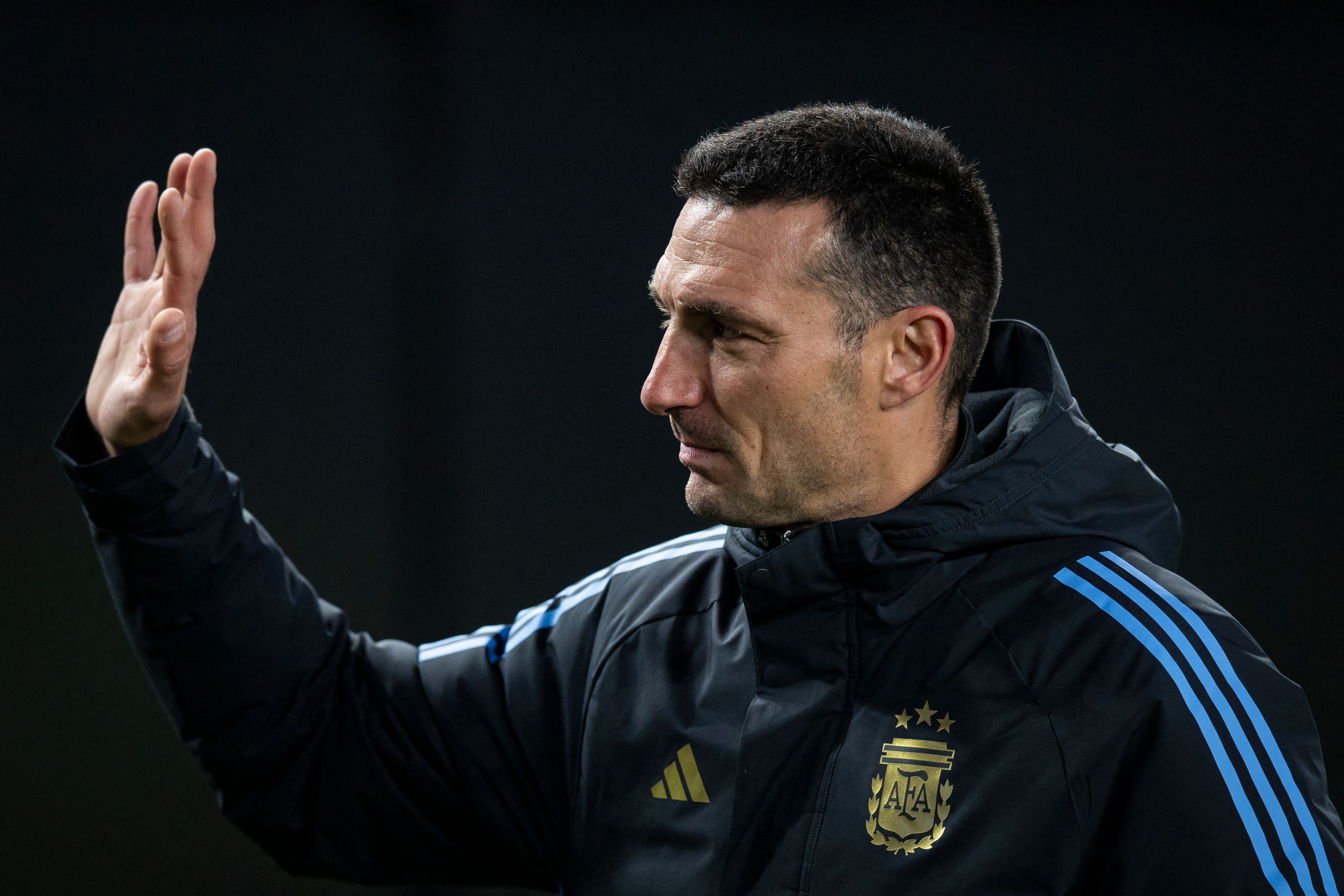 Pelatih Argentina Lionel Scaloni