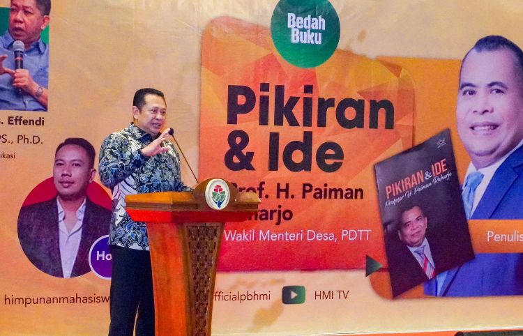 Bamsoet Apresiasi Buku Prof Paiman Raharjo. 