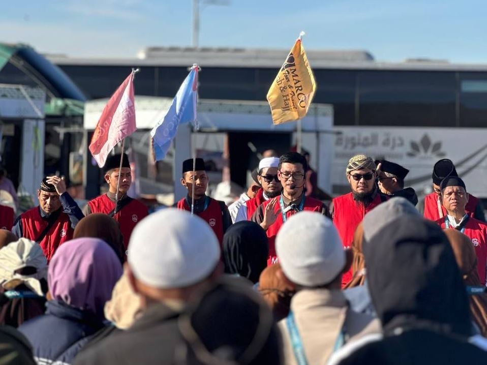 Ilustrasi perjalanan umrah