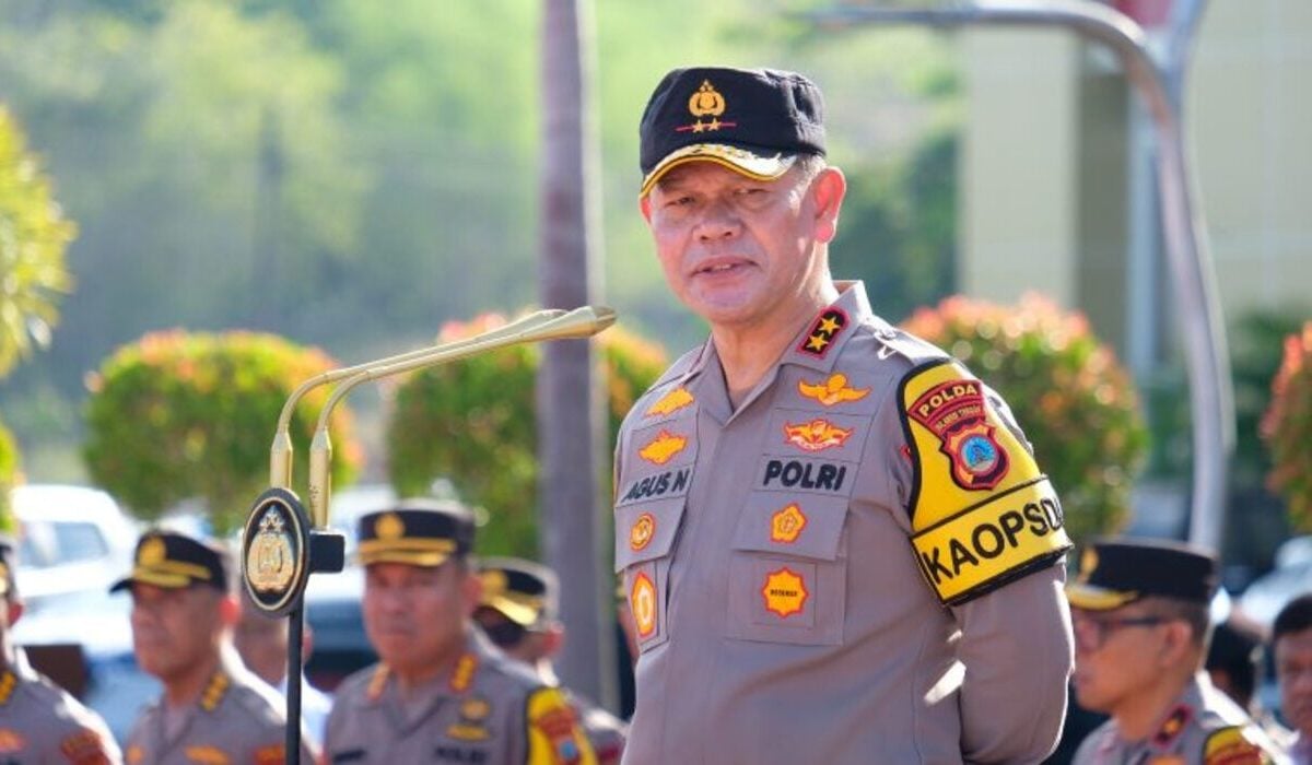 Kapolda Sulteng, Irjen Agus Nugroho.