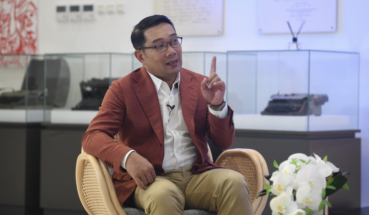 Mantan Gubernur Jawa Barat Ridwan Kamil.
