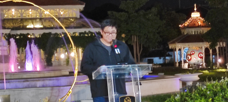 Ketua SC Piala Presiden 2024, Maruarar Sirait memberikan penjelasan. 