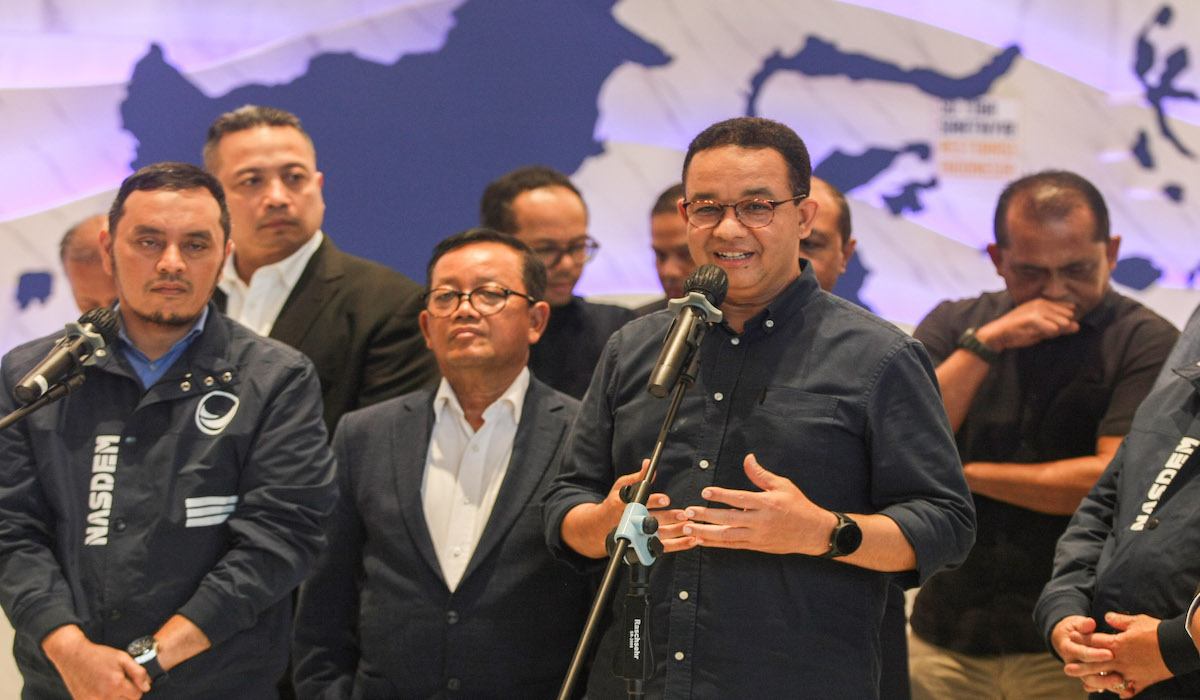 Survei Anies Baswedandalam Pilgub Jakarta 2024