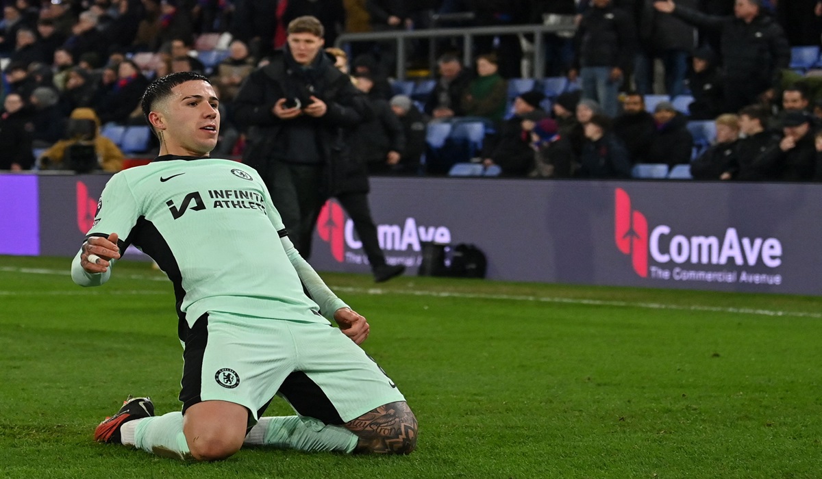 Gelandang Chelsea Enzo Fernandez