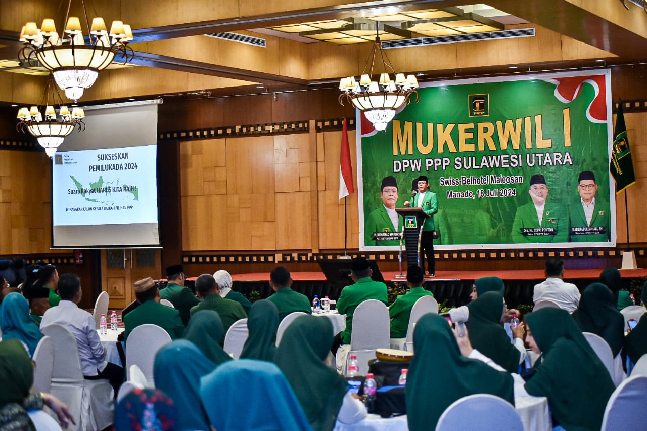 Mukerwil DPW PPP Sulawesi Utara, di Manado, Kamis (18/7).