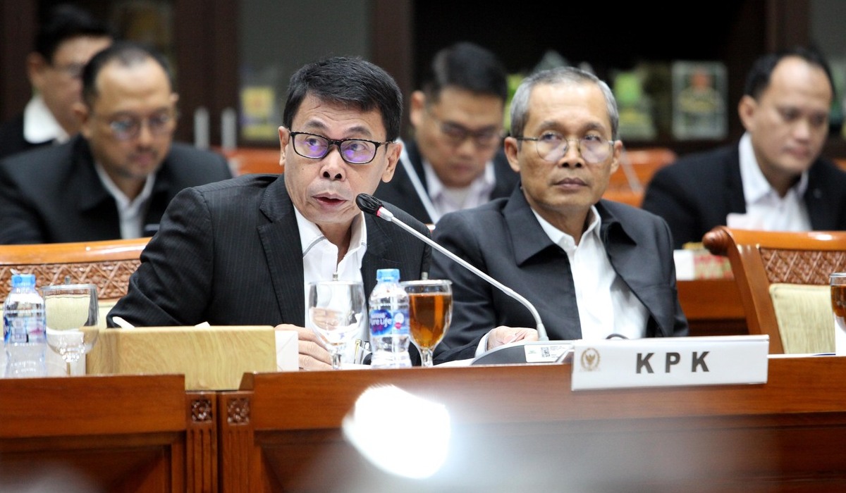 KETUA sementara Komisi Pemberantasan Korupsi (KPK) Nawawi Pomolango