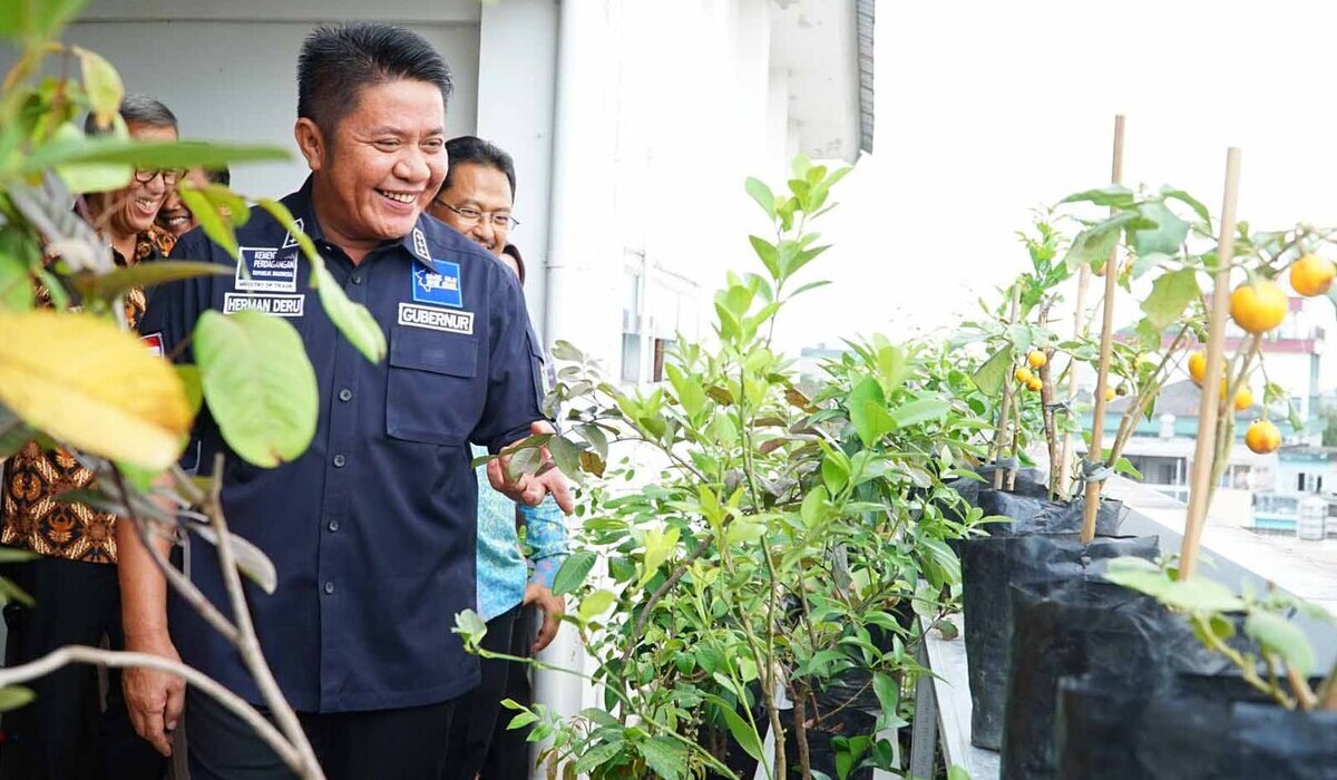 Gubernur Sumatra Selatan Herman Deru.