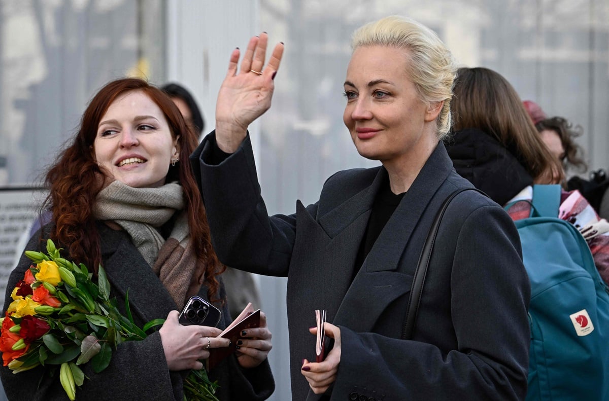 Pengadilan di Moskow memerintahkan penangkapan in absentia terhadap Yulia Navalnaya, istri dari politisi oposisi Alexey Navalny