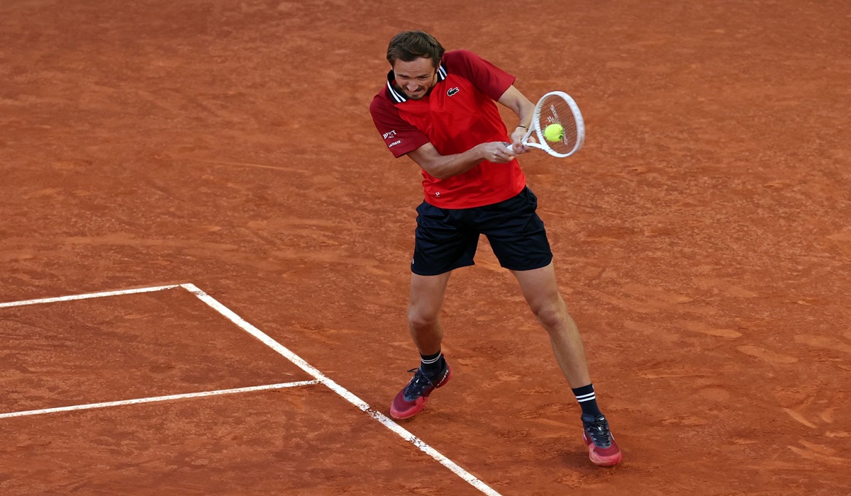 Petenis Rusia Daniil Medvedev