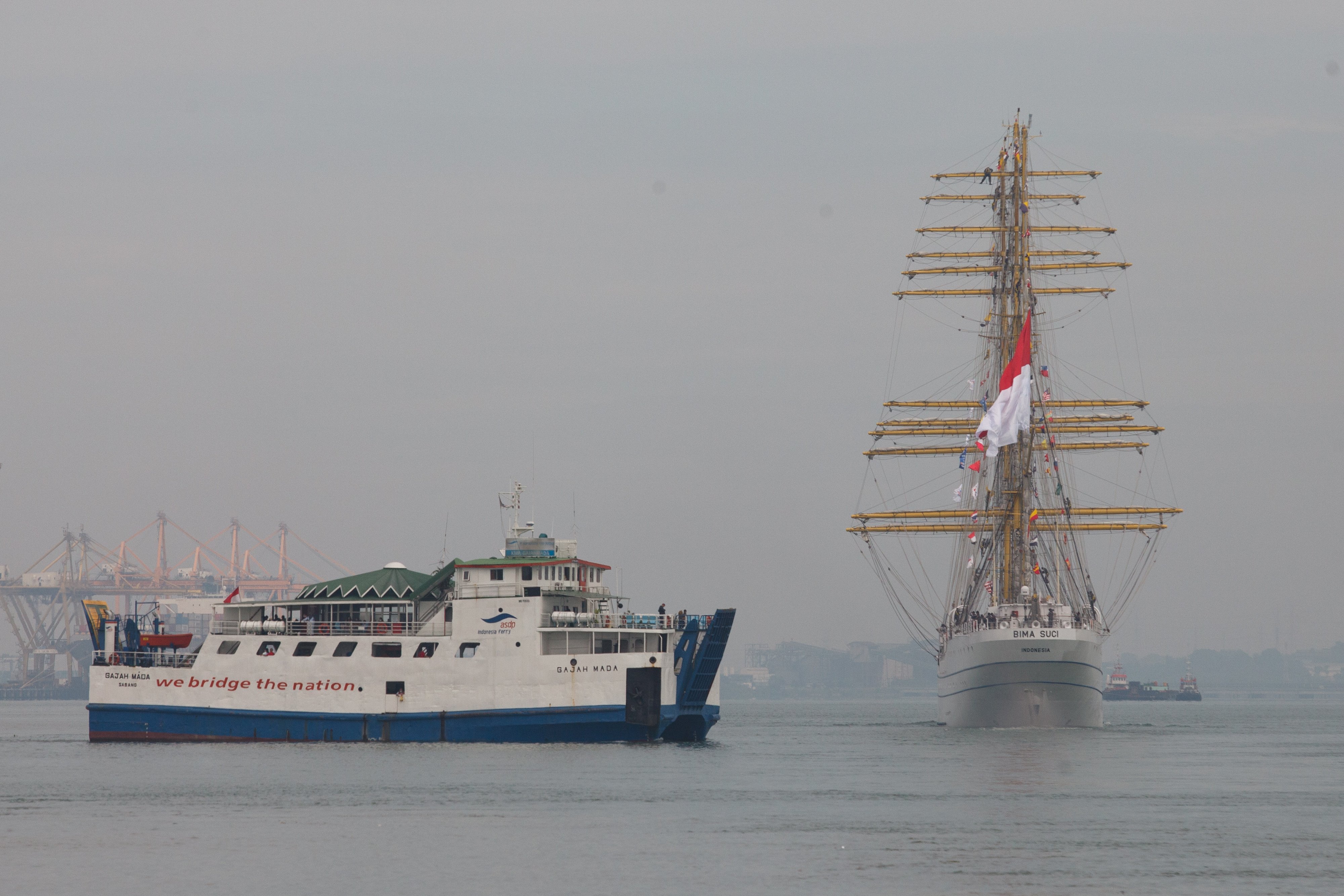 KRI Bima Suci melakukan pelayaran Latihan Praktek 