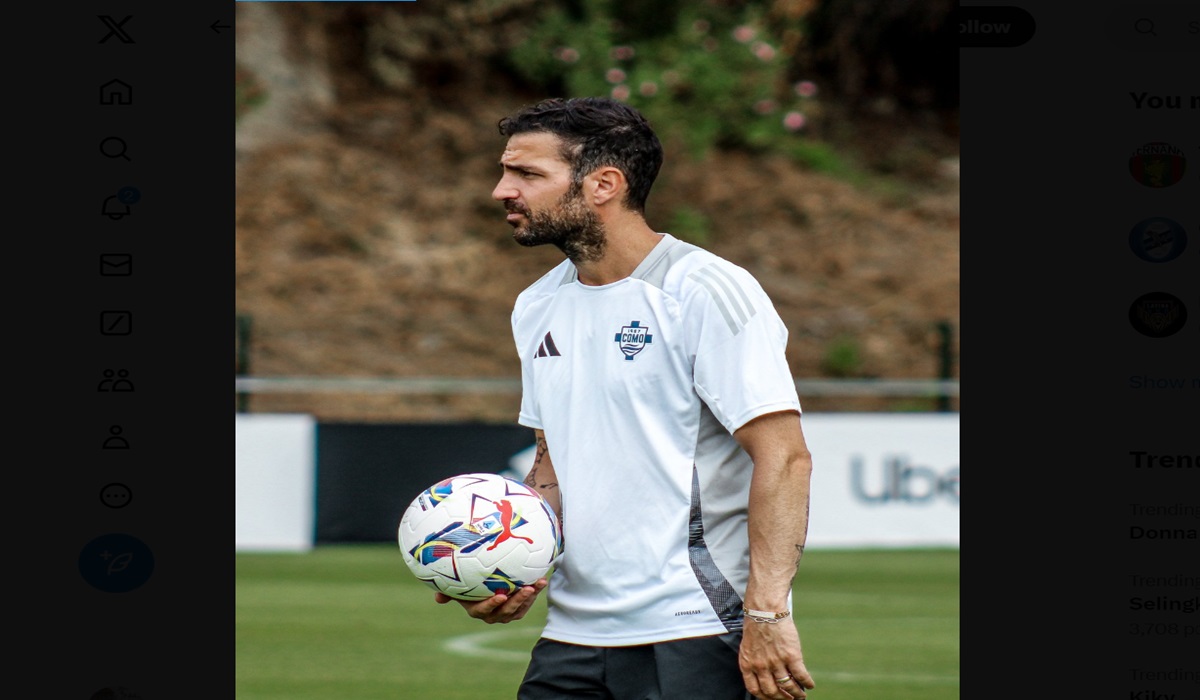 Pelatih Como Cesc Fabregas