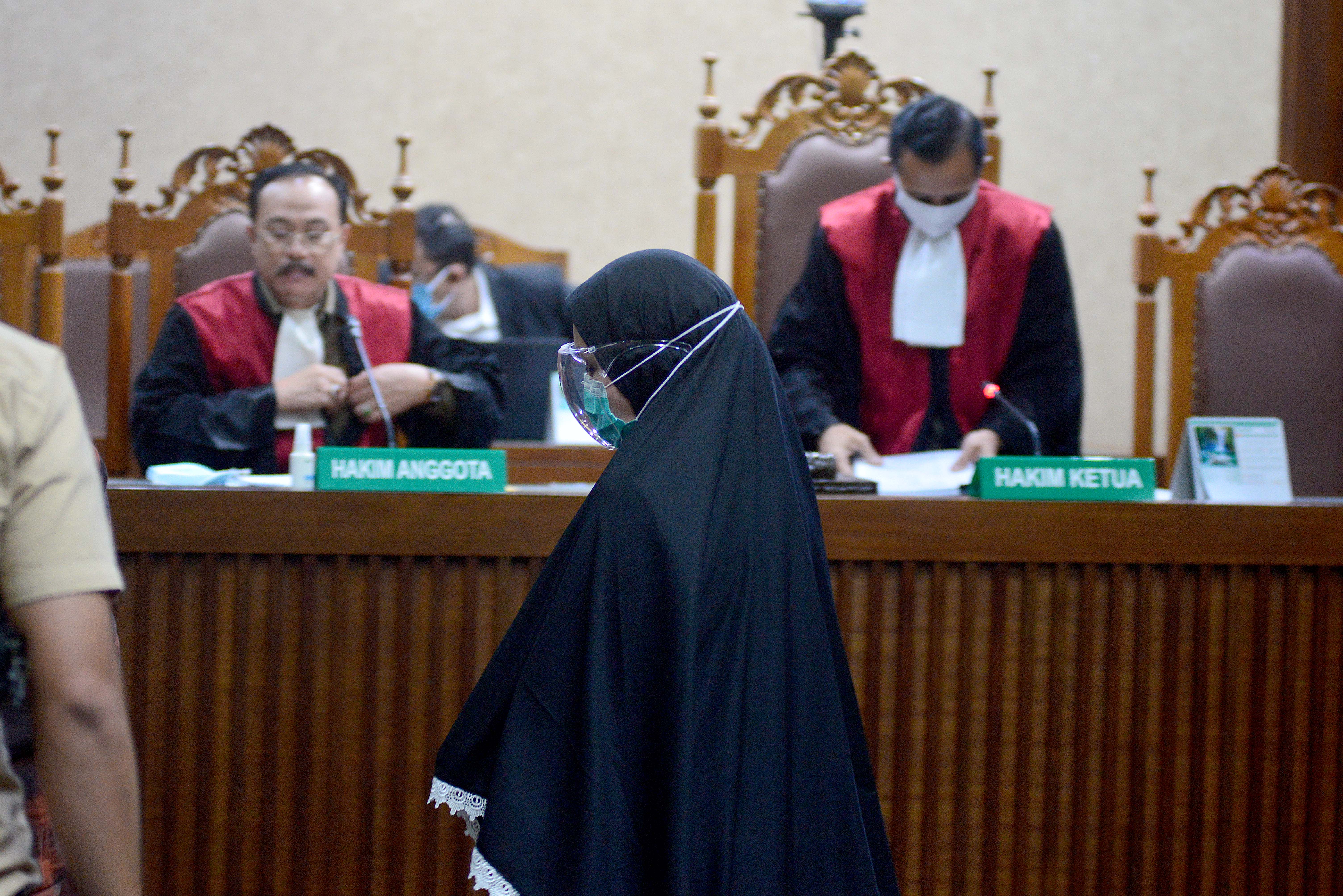 Jaksa Pinangki menjalani persidangan