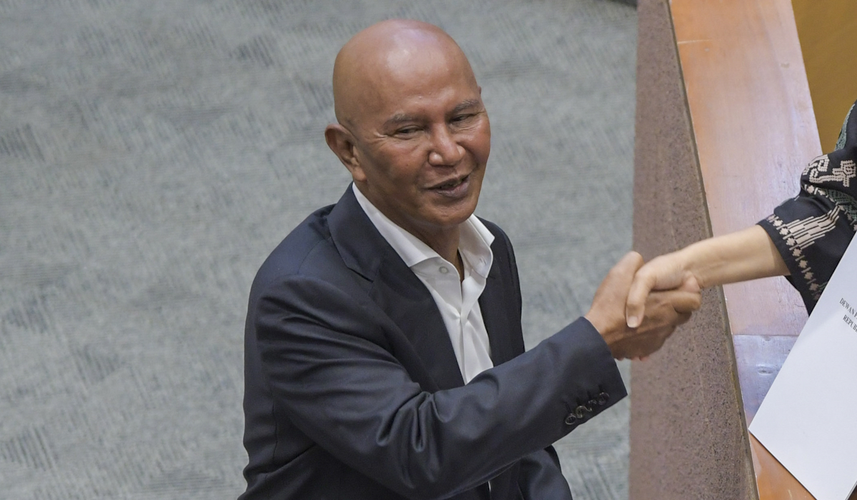 Ketua Badan Anggaran (Banggar) DPR Said Abdullah (kiri)