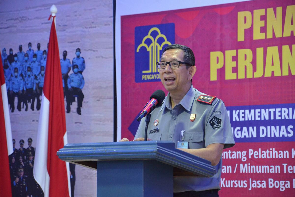 Kepala Kanwil Kemenkumham Sulteng, Hermansyah Siregar.