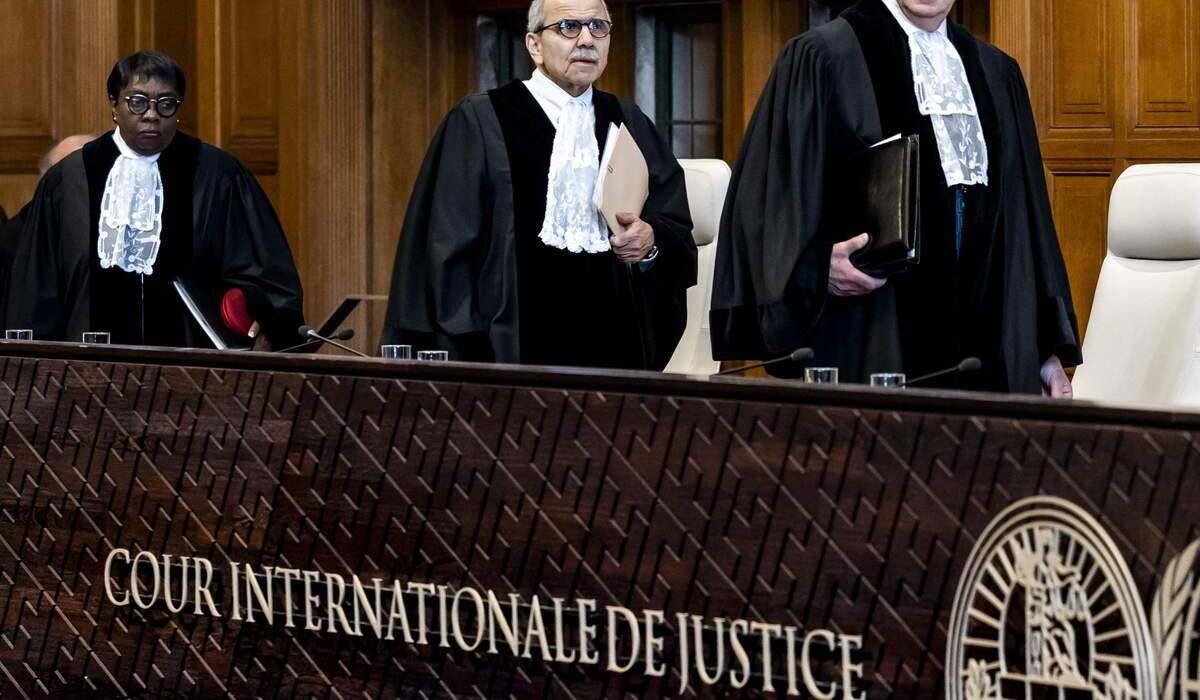 Mahkamah Internasional (ICJ) di Den Haag, Belanda.