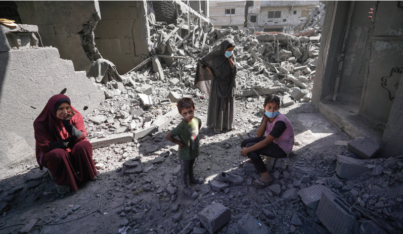 Ilustrasi: Serangan Israel Tewaskan Puluhan Sipil di Sekolah PBB Kamp Nuseirat