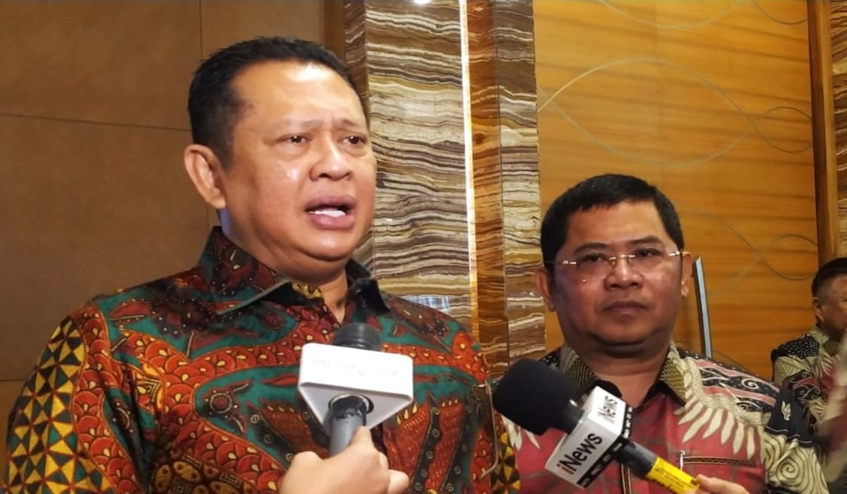 Ketua MPR RI Bambang Soesatyo dan Ketua Umum Apersi Junaidi