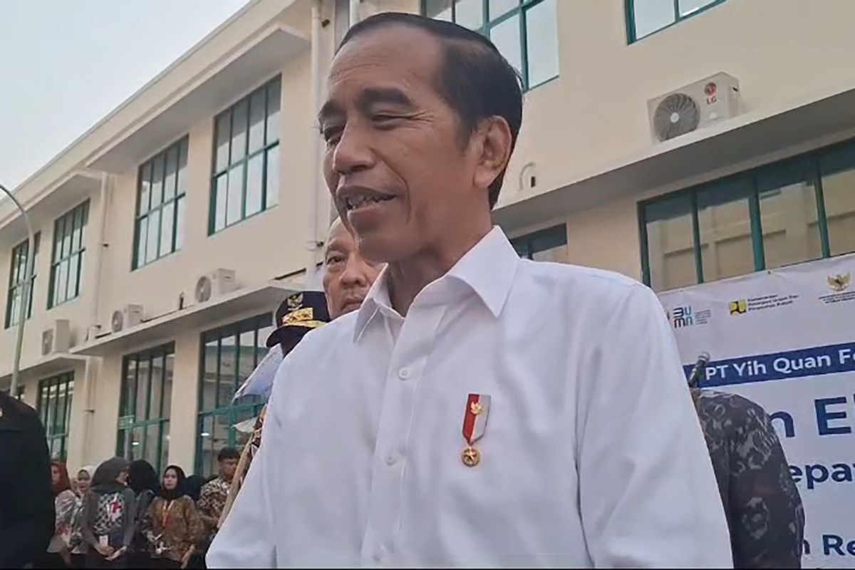 Presiden Jokowi.