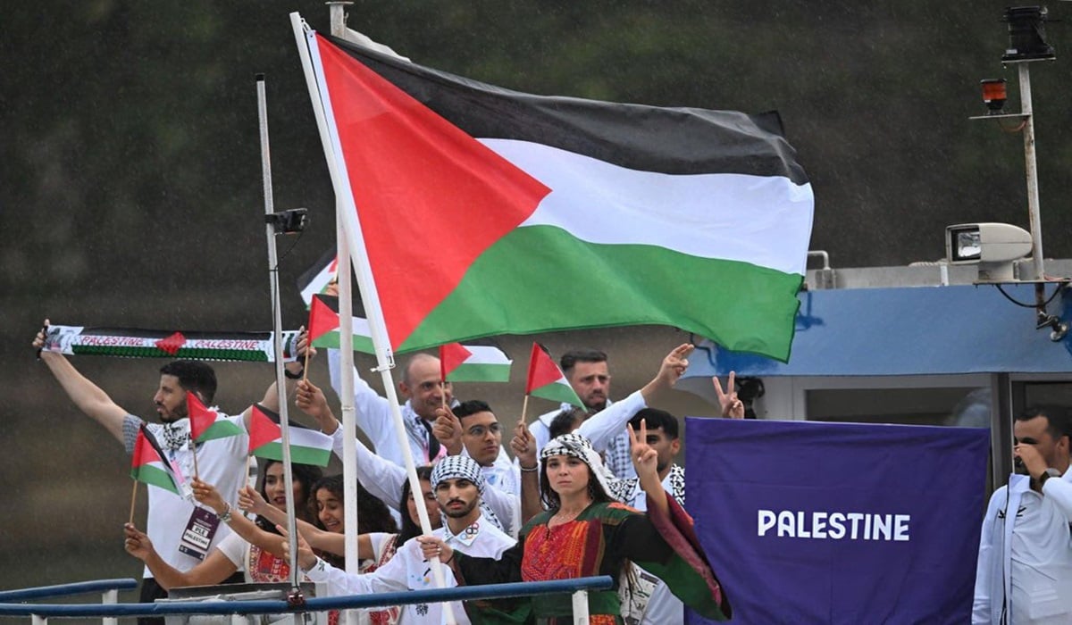 Kontingen Palestina di Olimpiade Paris 2024