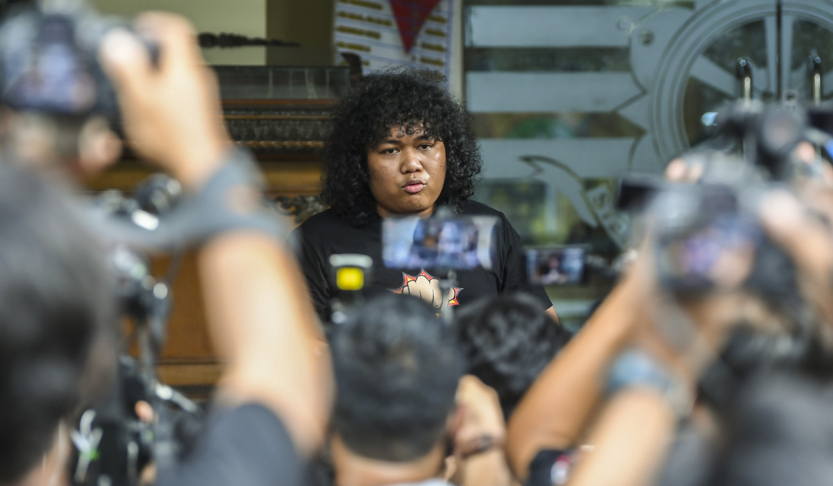 Komedian Marshel Widianto yang akan maju di Pilkada Tangsel.