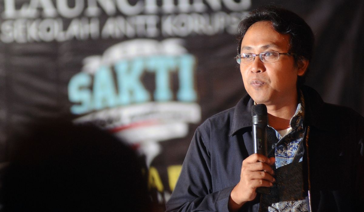 Sekretaris Jenderal Transparansi Internasional Indonesia Danang Widoyoko.